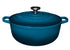 Maxwell & Williams Cast Iron Round Casserole 28cm/6.2l - Midnight Blue