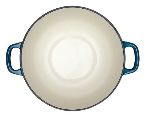 Maxwell & Williams Cast Iron Round Casserole 28cm/6.2l - Midnight Blue