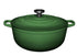 Maxwell & Williams Cast Iron Round Casserole 28cm/6.2l - English Racing Green