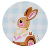 Maxwell & Williams Pete Cromer Barn Friends Ceramic Round 10cm Coaster Bunny Blue