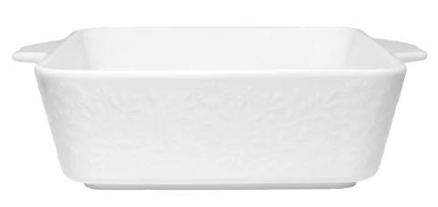 Maxwell & Williams Blooms Square Baker 19x19x6.5cm White