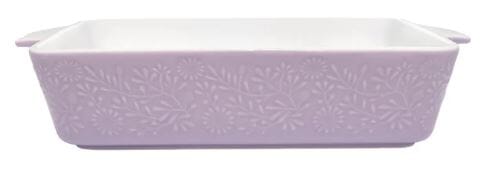 Maxwell & Williams Blooms Rectangular Baker 27x19x6.5cm Lilac Baking Tins, Trays, Pans & Ramekins The Cooks Kitchen 