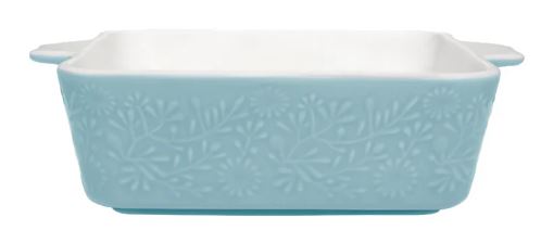Maxwell & Williams Blooms Square Baker 19x19x6.5cm Blue
