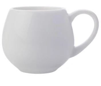 Maxwell & Williams White Basics Mini Snug Mug 120ml Mugs - Cups & Saucers The Cooks Kitchen 