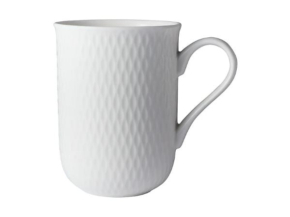 Maxwell & Williams White Basics Diamonds Regent Mug 350ml