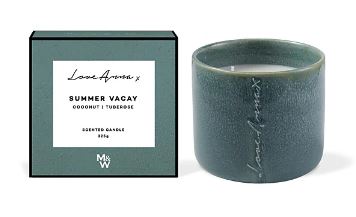 Love Anna X Chapters Summer Vacay Fragrance Candle 325g Coconut & Tuberose
