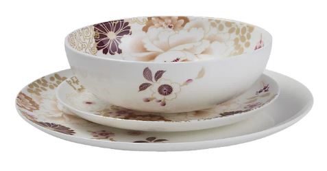 Maxwell & Williams Kimono Dinner Set 12pc - White
