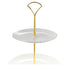 Maxwell & Williams White Gold 3 Tier Cake Stand