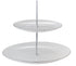 Maxwell & Williams White Platinum 3 Tier Cake Stand