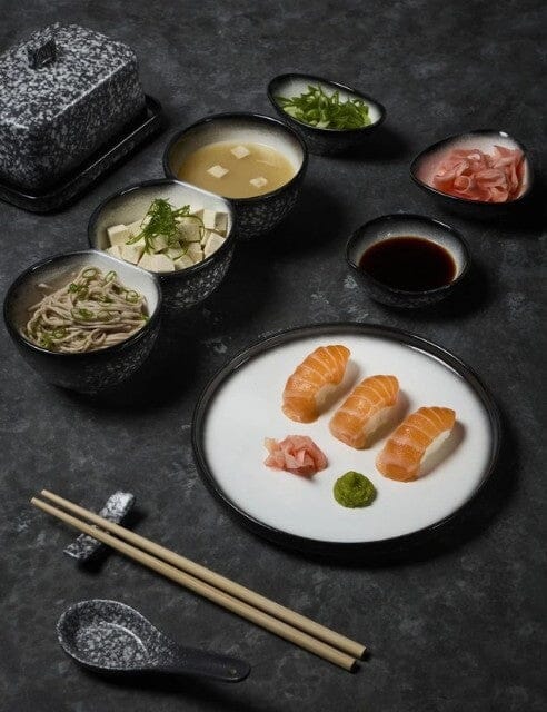 Maxwell & Williams Caviar Granite Oval Sauce Bowl 11x4cm Dinnerware Accessories The Cooks Kitchen 