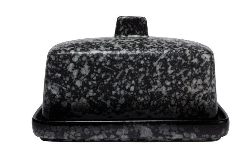 Maxwell & Williams Caviar Granite Butter Dish Bread & Butter Storage The Cooks Kitchen 