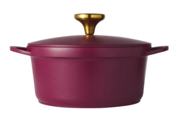 Maxwell & Williams Cast Lite - Non-stick Casserole 20cm/2.4l Cherry Casseroles The Cooks Kitchen 