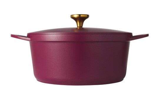 Maxwell & Williams Cast Lite - Non-stick Casserole 28cm/6.3l Cherry Casseroles The Cooks Kitchen 