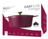 Maxwell & Williams Cast Lite - Non-stick Casserole 28cm/6.3l Cherry Casseroles The Cooks Kitchen 