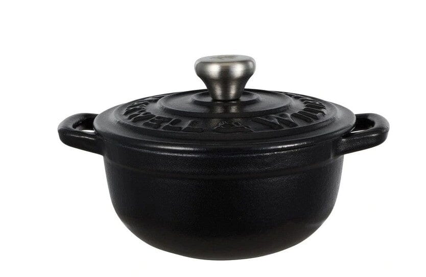 Maxwell & Williams Cast Iron Cocotte 9.5cm/260ml - Black Enameled Cast Iron The Cooks Kitchen 