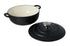 Maxwell & Williams Cast Iron Round Casserole 24cm/3.3l - Black Cast Iron Casseroles The Cooks Kitchen 