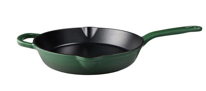 Maxwell & Williams Cast Iron Fry Pan 26cm - English Racing Green Cast Iron Frypans & Skillets The Cooks Kitchen 