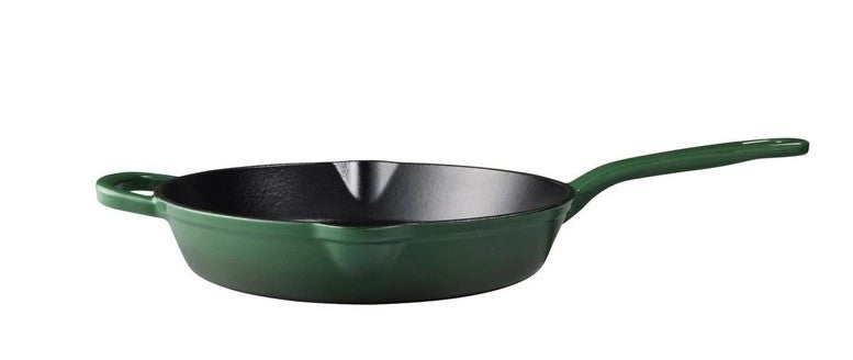 Maxwell & Williams Cast Iron Fry Pan 26cm - English Racing Green