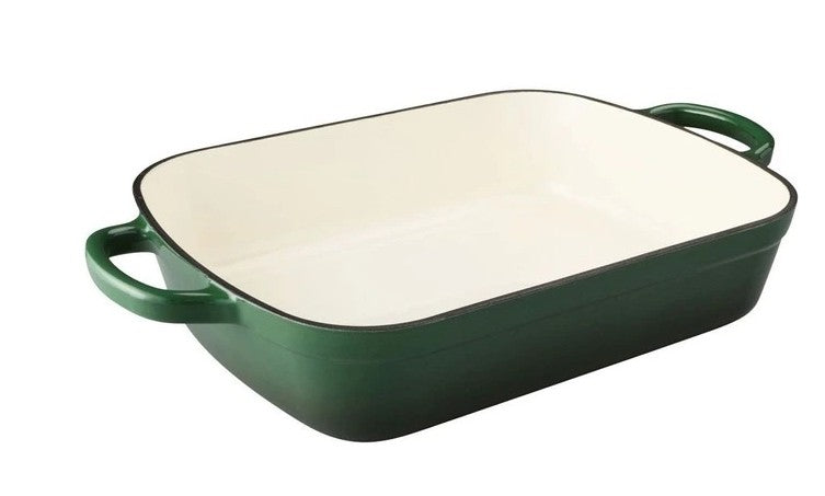 Maxwell & Williams Cast Iron Roaster 34x26cm/5l - English Racing Green