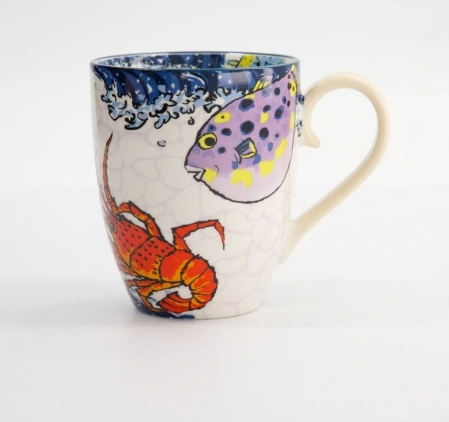 Tokyo Design Studio Mug Mountain Seafood Mug Cream 380ml