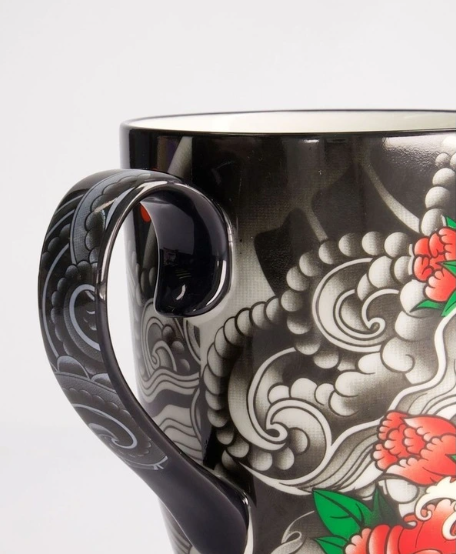 Tokyo Design Studio Mug Mountainyakuza Carp Mug Black 380ml