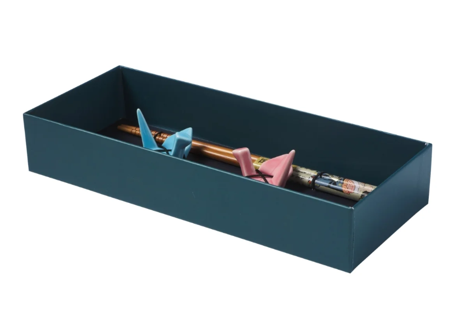 Tokyo Design Studio Crane Chopsticks 4pc With Rest Gift Boxed