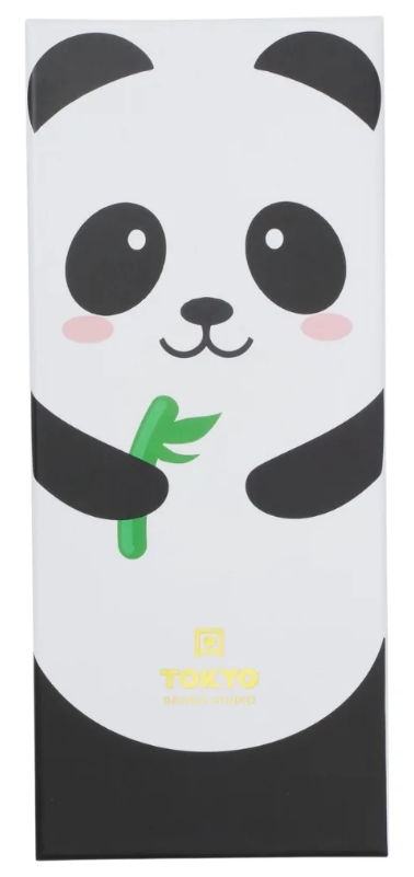 Tokyo Design Studio Panda Chopsticks 4pc With Rest Gift Boxed