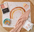 Jiggle & Giggle - Milestone Muslin Set - Rainbow