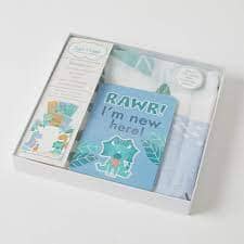 Jiggle & Giggle - Dinosaurs Muslin Blanket & Baby Milestone Photo Cards Children's Giftware The Cooks Kitchen 