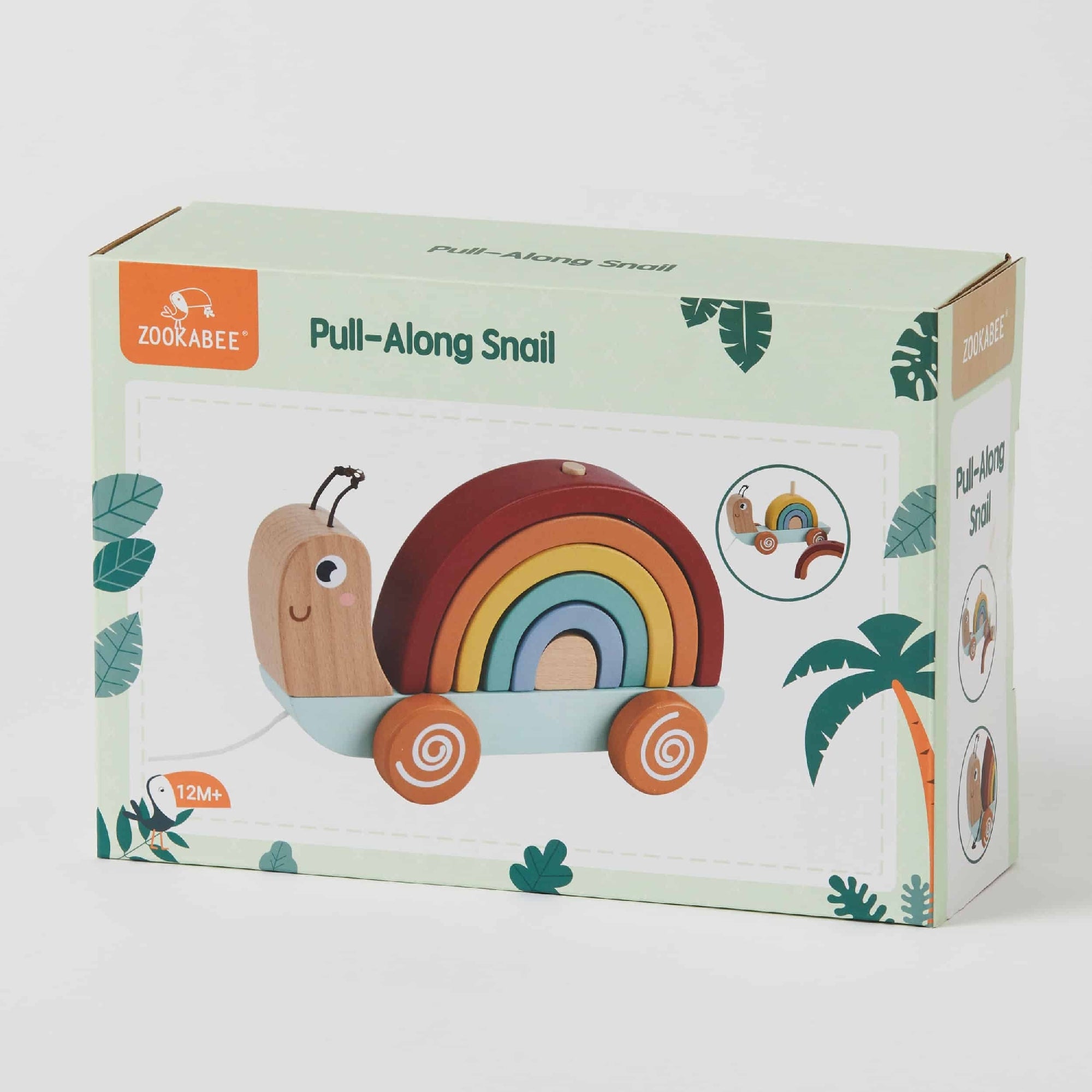 Zookabee Pull-along-snail