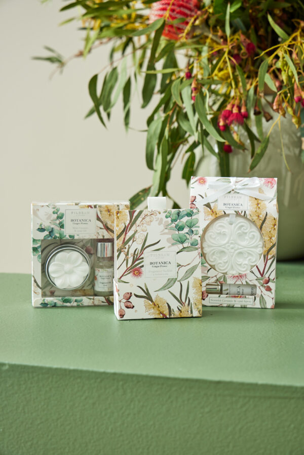 Botanica Scented Mini Sachets Set Of 4 – Ginger Flower