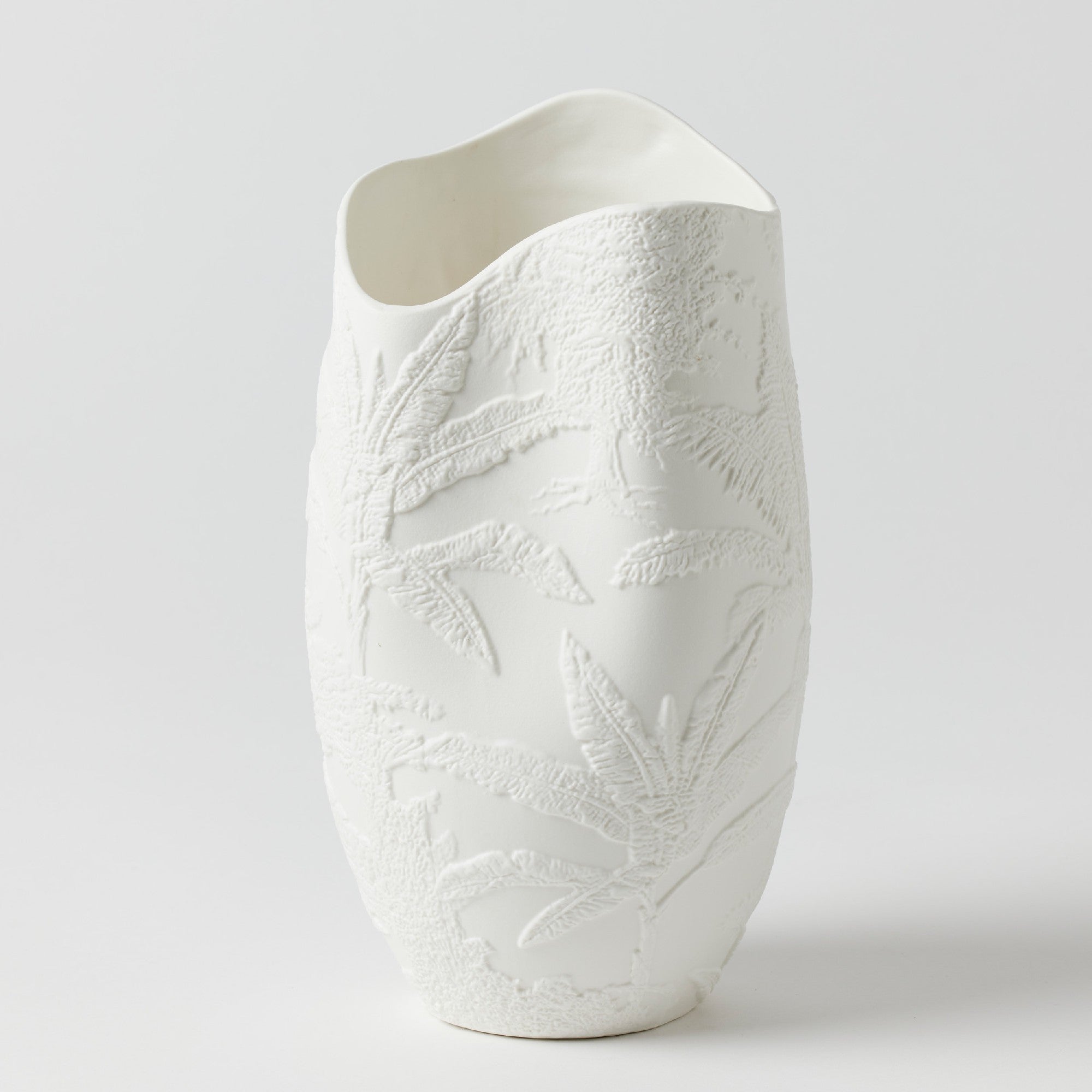 Pilbeam Banksia Organic Vase – White