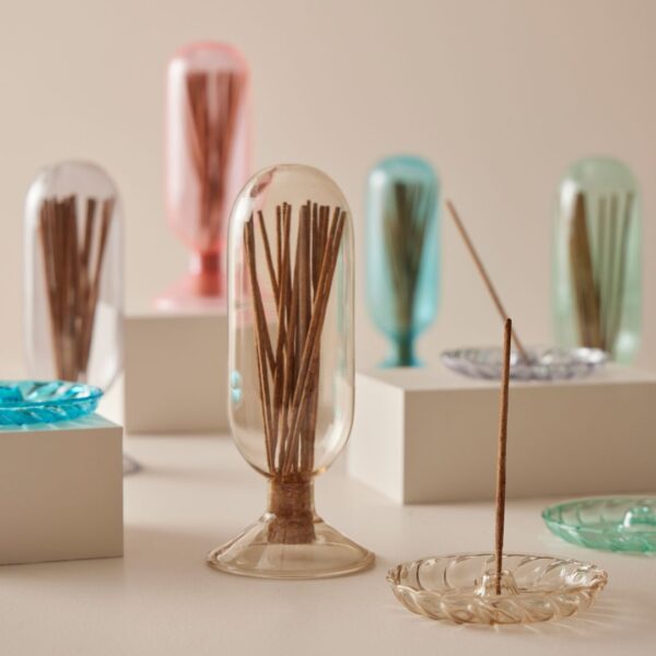 Klein Cloche With 50pc Incense Sticks & Holder Gift Set – Amberwood