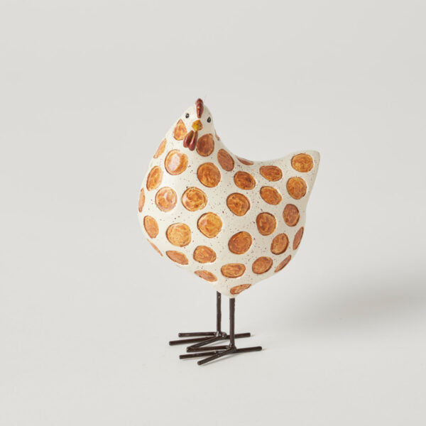 Pilbeam Peggy Sculpture Small - Cream Brown