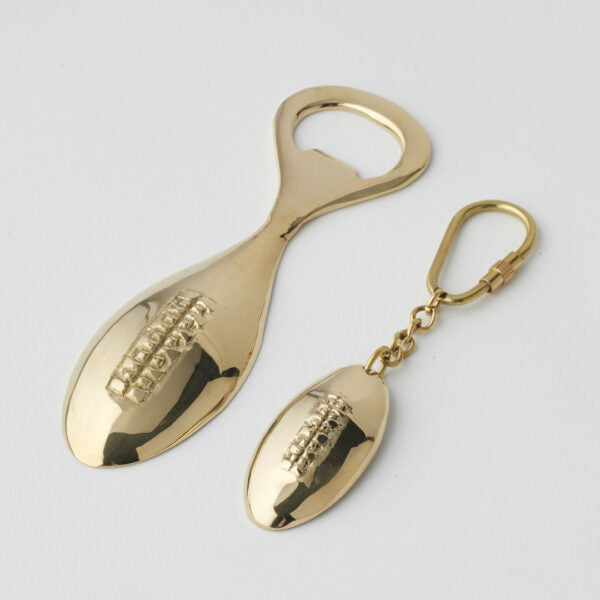 Football Bottle Opener & Key Ring