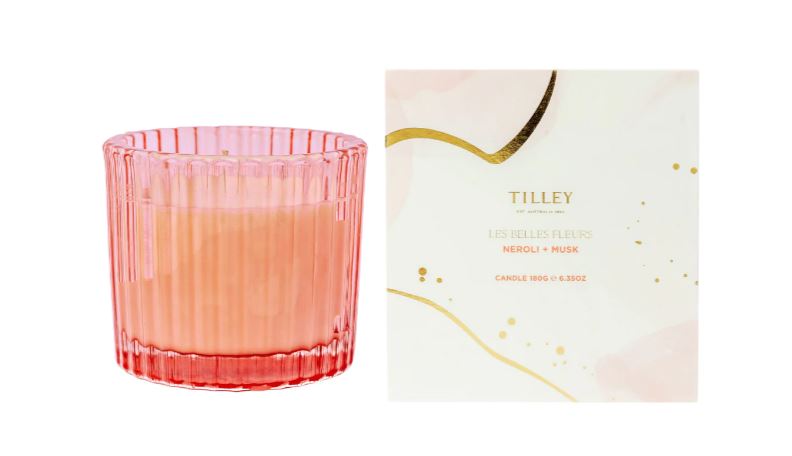 Tilley Les Belles Fleurs Scented Soy Candle 180g