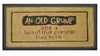Solemate Doormats An Old Grump Rubber Edged Coir Doormat 70x40cm