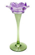 Figgins Stemmed Flower Votive - Purple