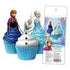 Disney Frozen Edible Wafer Cupcake Toppers - 16pc Edible Decorations The Cooks Kitchen 