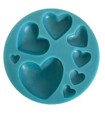 Assorted Heart - Silicone Mold