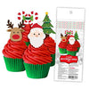 Cake Craft - Christmas Set Wafer Toppers 16pc