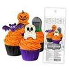 Halloween Edible Wafer Cupcake Toppers 16pk