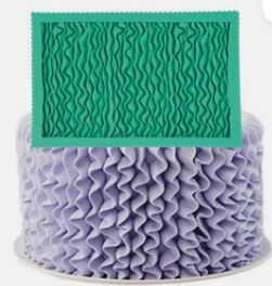 Cake Craft Vertical Ruffle Silicone Mould