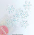 Cake Craft - Wafer Sprinkles - Snow Flakes Graffiti Stars