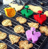 Cake Craft - Plunger Cutters - Christmas - Set Of 4 Cookie Cutters The Cooks Kitchen 