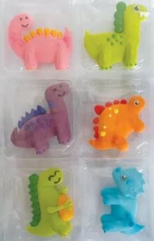 Dinosaurs Sugar Decorations 6pk Edible Decorations The Cooks Kitchen 