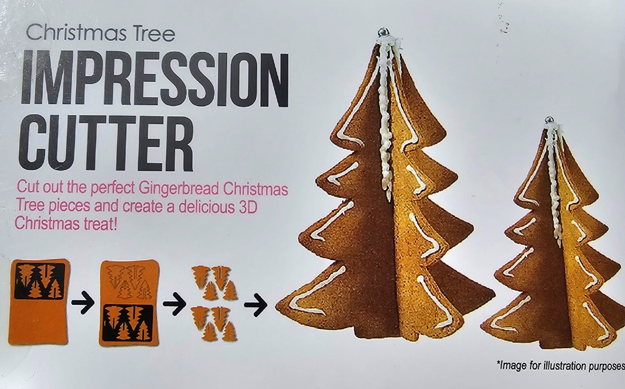 Cake Craft - Christmas Tree Impression Cutter