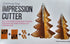 Cake Craft - Christmas Tree Impression Cutter