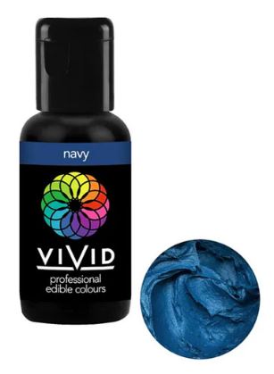 Vivid Gel Colours 21g - Navy