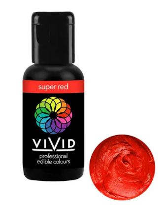 Vivid Gel Colour 21g - Super Red